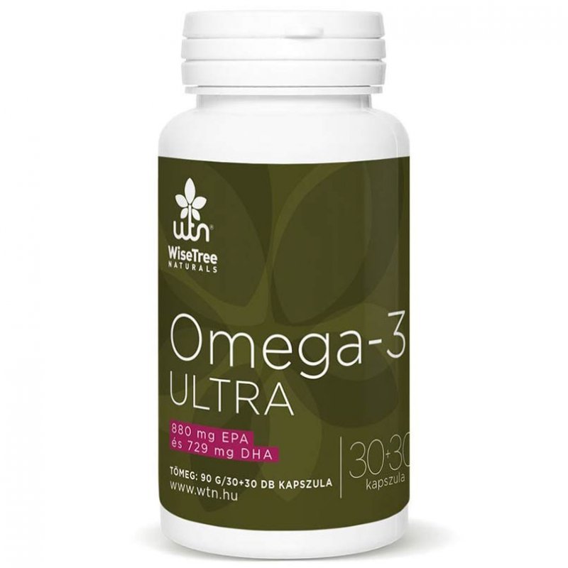 WTN Omega-3 Ultra kapszula - 30+30db 1 WTN Omega-3 Ultra kapszula - 30+30db
