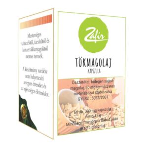Zafir Tökmag olajkapszula - 60db