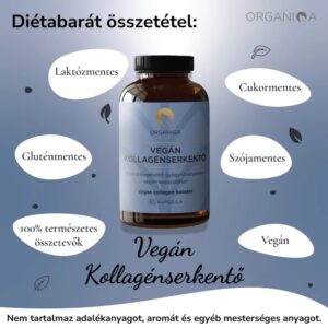 Organiqa Vegán Kollagénserkentő kapszula - 60db 7 Organiqa Vegán Kollagénserkentő kapszula - 60db - Image 3
