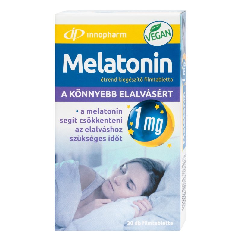 InnoPharm Melatonin filmtabletta - 30db 1 InnoPharm Melatonin filmtabletta - 30db