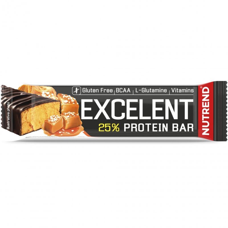 Nutrend Excelent 25% sós karamell ízű fehérje szelet - 85g 1 Nutrend Excelent 25% sós karamell ízű fehérje szelet - 85g