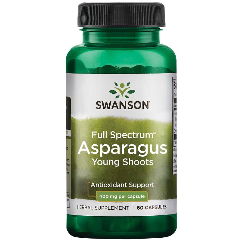 Swanson Asparagus - Spárgacsíra kapszula - 60db 1 Swanson Asparagus - Spárgacsíra kapszula - 60db