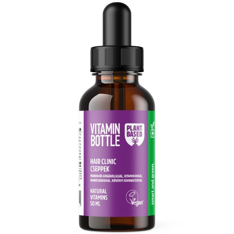 Vitamin Bottle Hair Clinic olajcsepp - 50ml 1 Vitamin Bottle Hair Clinic olajcsepp - 50ml