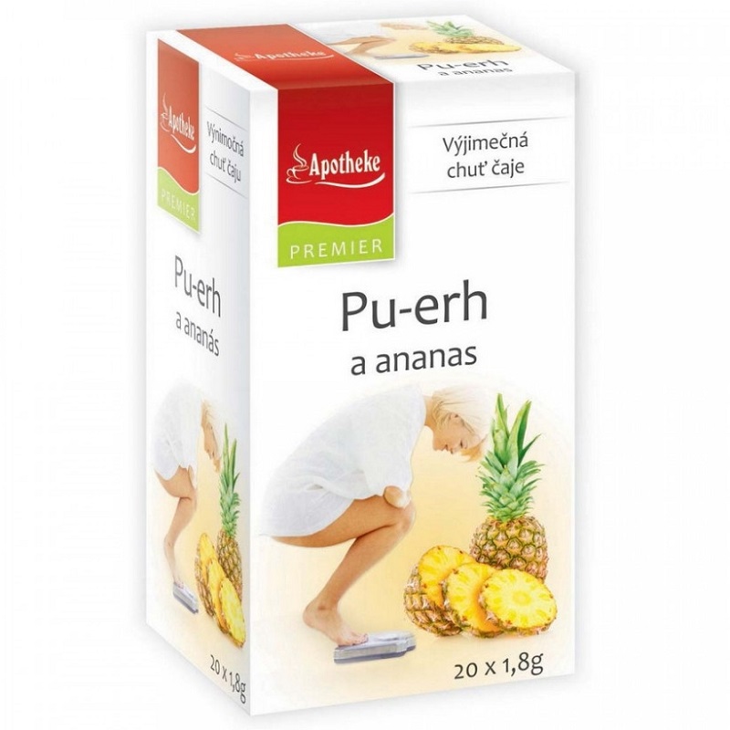 Apotheke Pu-erh és ananász tea - 20 filter 1 Apotheke Pu-erh és ananász tea - 20 filter