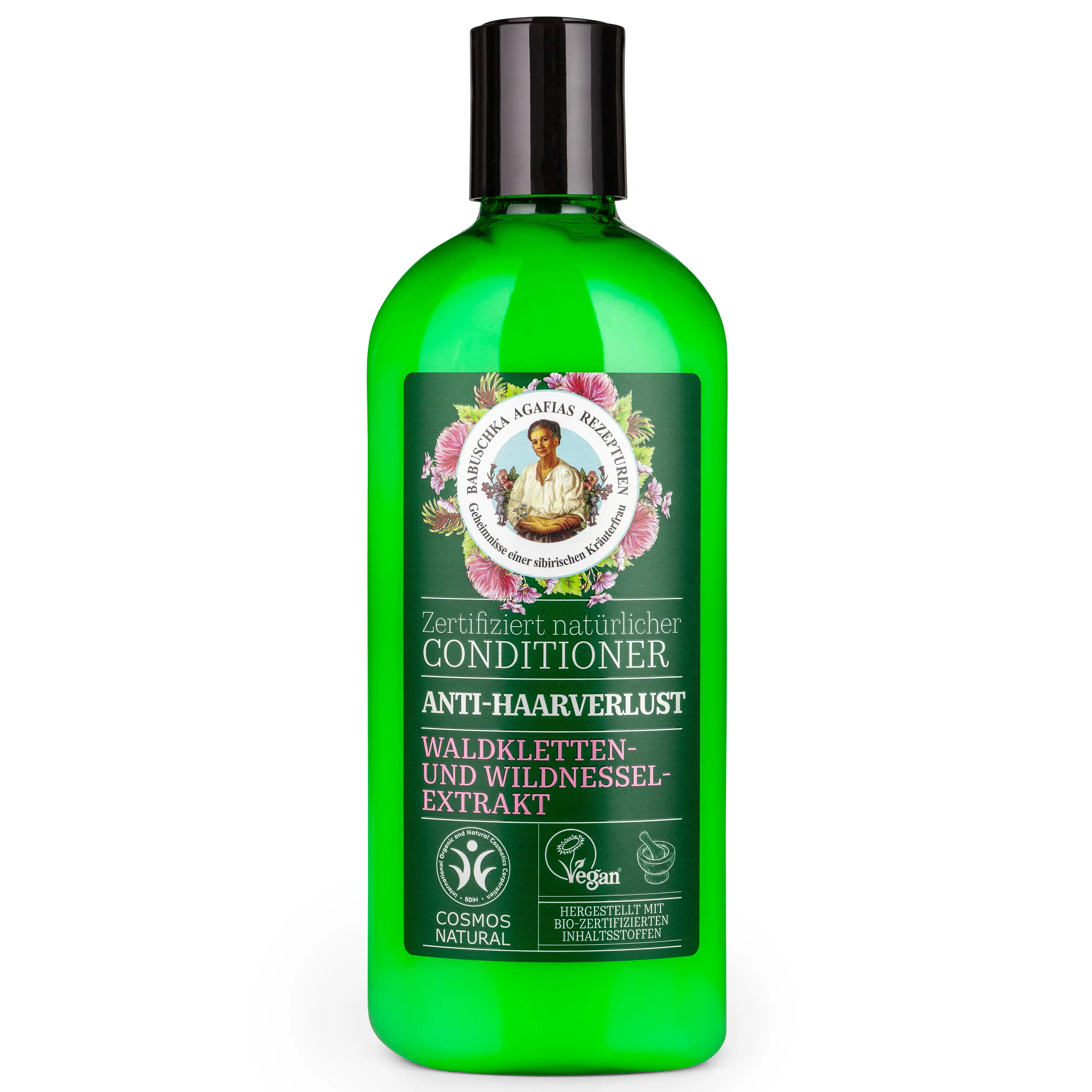 Babushka Agafia Hajhullás elleni hajkondicionáló erdeibojtorján- és vadcsalán-kivonattal - 260ml 1 Babushka Agafia Hajhullás elleni hajkondicionáló erdeibojtorján- és vadcsalán-kivonattal - 260ml