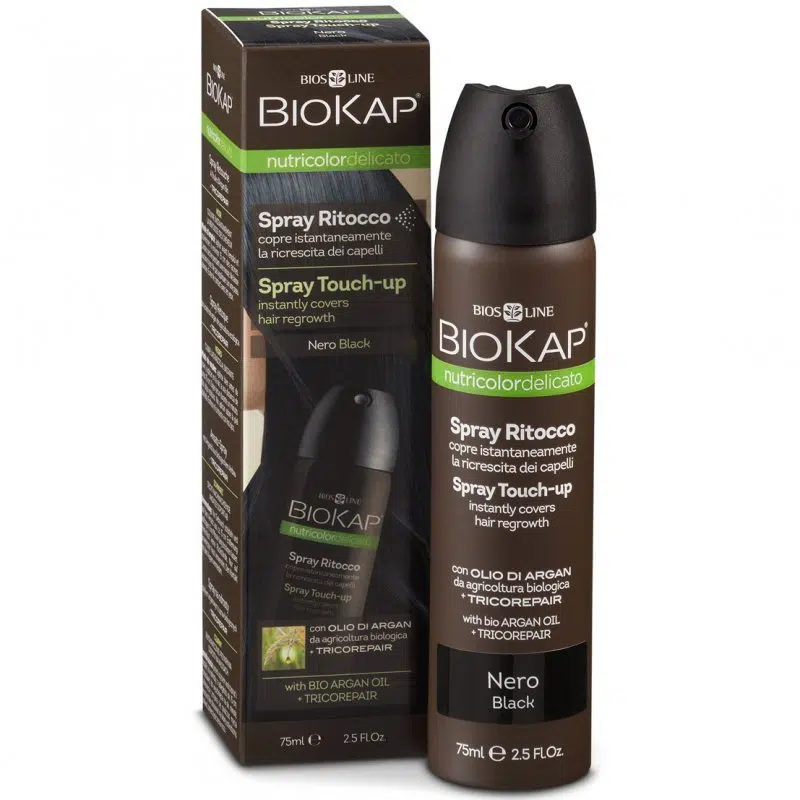 Biokap Nutricolor Hajtőszínező spray - fekete - 75ml 1 Biokap Nutricolor Hajtőszínező spray - fekete - 75ml