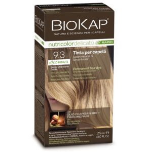 Biokap Nutricolor Rapid Tartós hajfesték Nr 9.3 extra világos szőke - 135ml