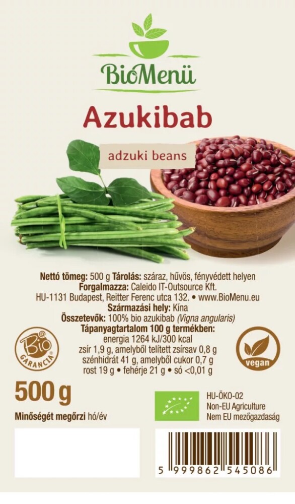 Biomenü Bio AZUKIBAB - 500g 2 Biomenü Bio AZUKIBAB - 500g - Image 2