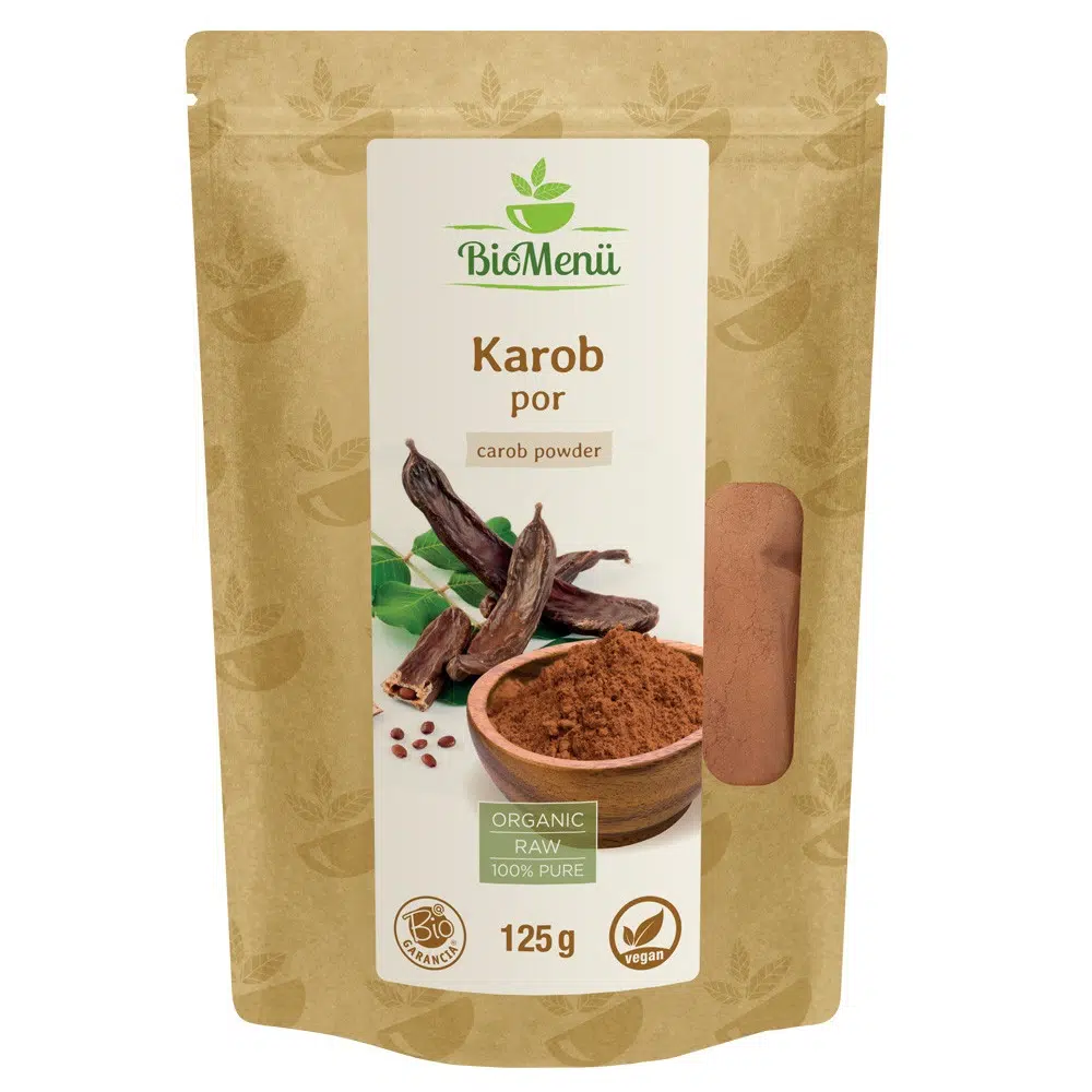 Biomenü Bio Karob por - 125g 1 Biomenü Bio Karob por - 125g
