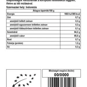 Biomenü Bio Kókuszcukor - 500g 3 Biomenü Bio Kókuszcukor - 500g - Image 2