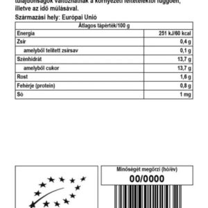 Biomenü Bio Mangó szárított - 125g 3 Biomenü Bio Mangó szárított - 125g - Image 2