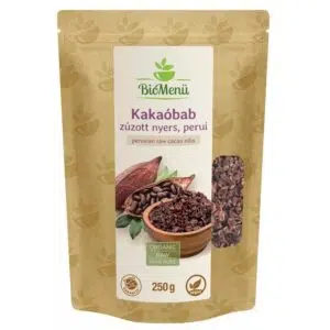 Biomenü bio perui zúzott nyers kakaóbab - 250g