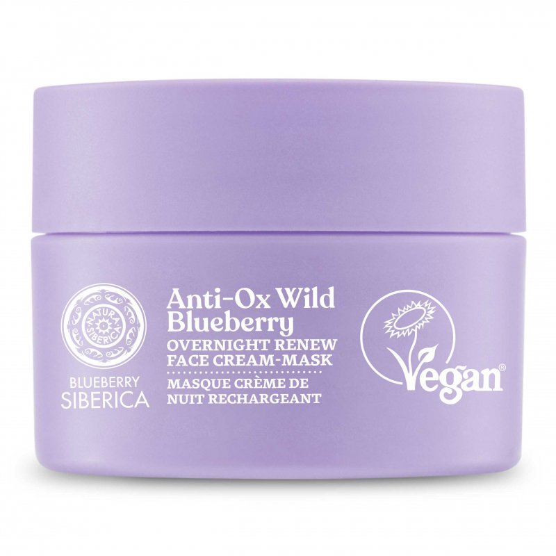 Blueberry Siberica Anti-Ox Vad Áfonya Megújító éjszakai arckrém-maszk - 50ml 1 Blueberry Siberica Anti-Ox Vad Áfonya Megújító éjszakai arckrém-maszk - 50ml