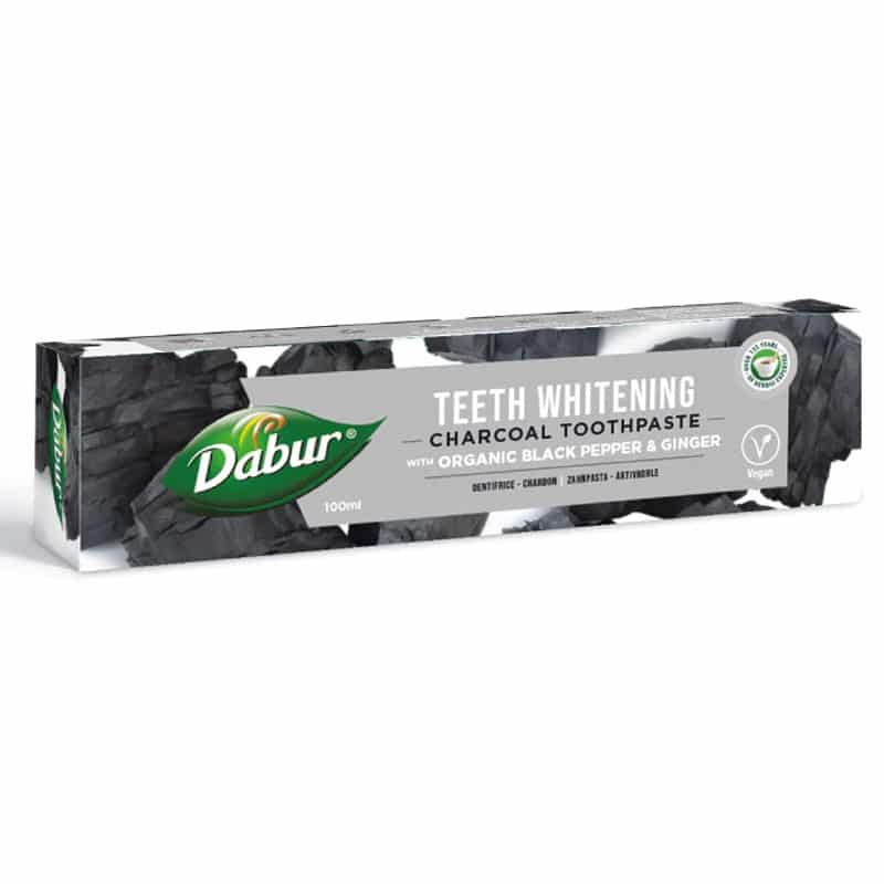 Dabur Herbal fehérítő aktív szenes fogkrém - 100ml 1 Dabur Herbal fehérítő aktív szenes fogkrém - 100ml