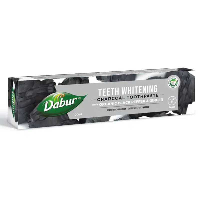 Dabur Herbal fehérítő aktív szenes fogkrém - 100ml 1 Dabur Herbal fehérítő aktív szenes fogkrém - 100ml