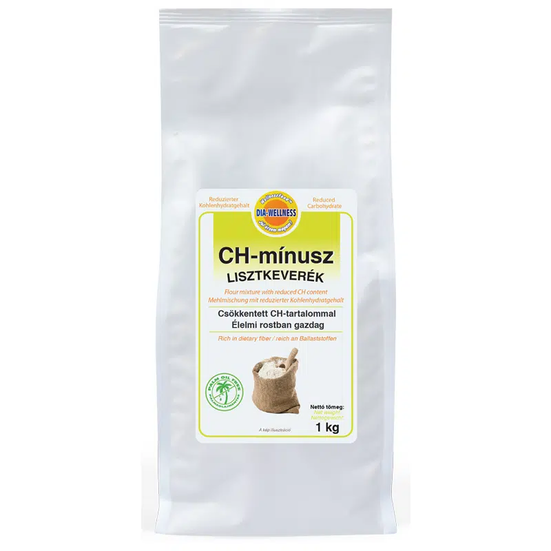 Dia-wellness lisztkeverék ch mínusz - 1000g 1 Dia-wellness lisztkeverék ch mínusz - 1000g