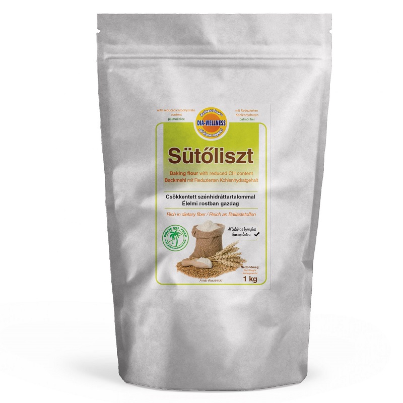 Dia-wellness sütőliszt - 1000g 1 Dia-wellness sütőliszt - 1000g
