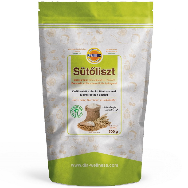 Dia-wellness sütőliszt - 500g 1 Dia-wellness sütőliszt - 500g