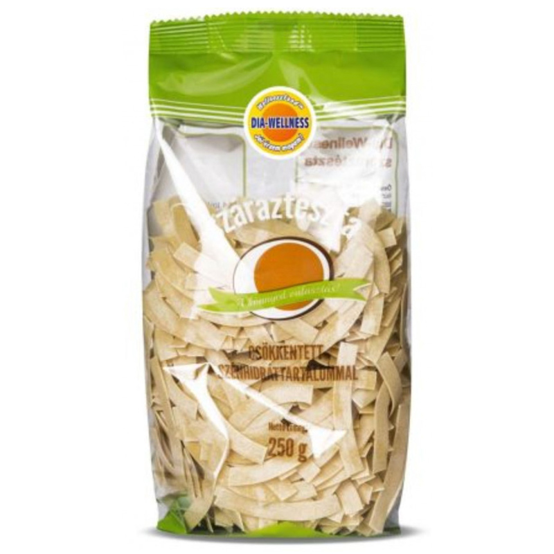 Dia-wellness száraztészta szélesmetélt - 250g 1 Dia-wellness száraztészta szélesmetélt - 250g