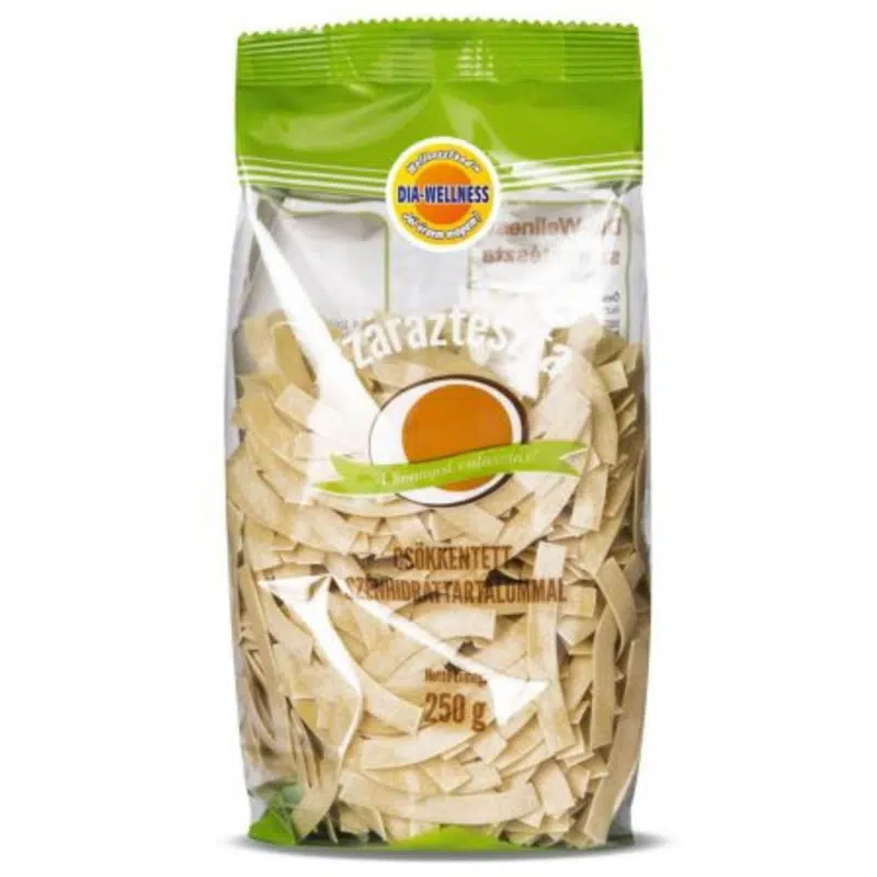 Dia-wellness száraztészta szélesmetélt - 250g 1 Dia-wellness száraztészta szélesmetélt - 250g
