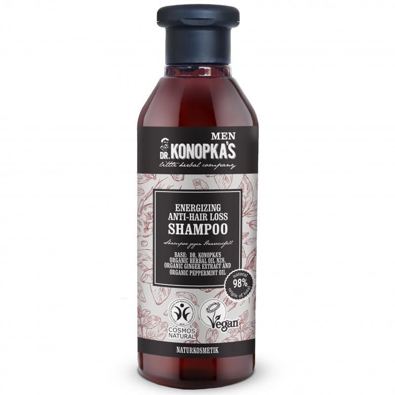 Dr. Konopka's MEN Energetizáló hajhullás elleni sampon - 280ml 1 Dr. Konopka's MEN Energetizáló hajhullás elleni sampon - 280ml
