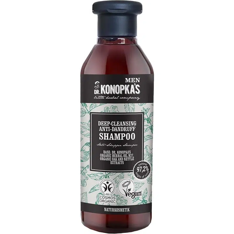 Dr. Konopka's MEN Mélytisztító korpásodás elleni sampon - 280ml 1 Dr. Konopka's MEN Mélytisztító korpásodás elleni sampon - 280ml