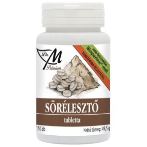Dr. M Prémium Sörélesztő bioperin tabletta - 150db