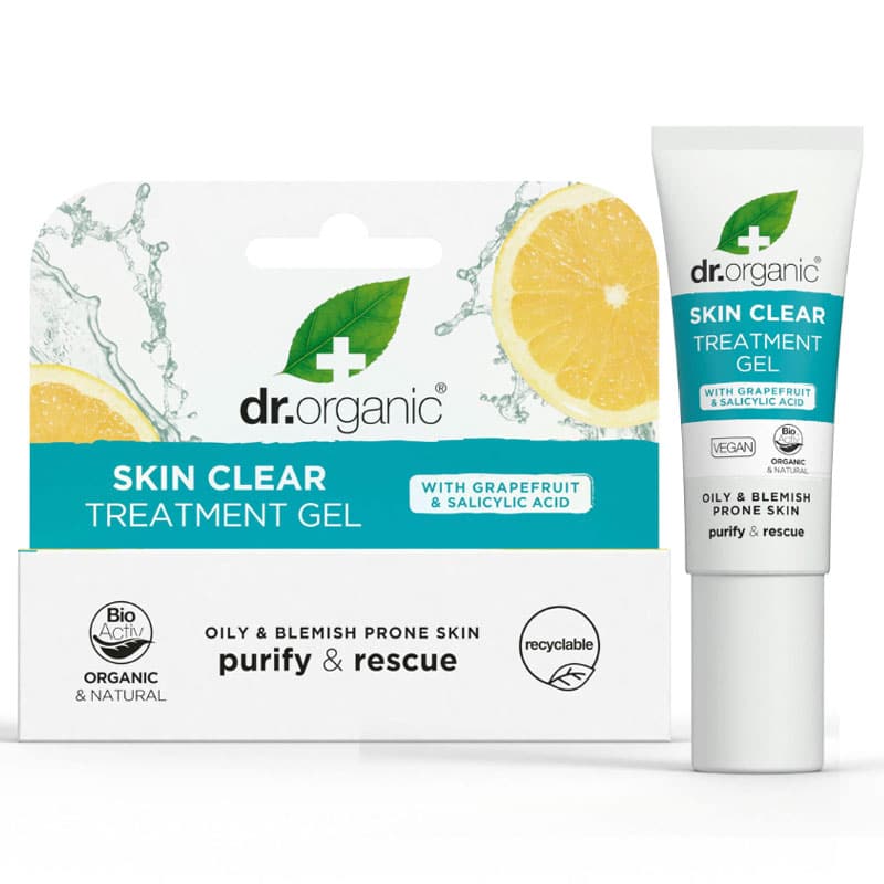 Dr. Organic Skin Clear Pattanáskezelő gél 5 az 1-ben - 10ml 1 Dr. Organic Skin Clear Pattanáskezelő gél - 10ml