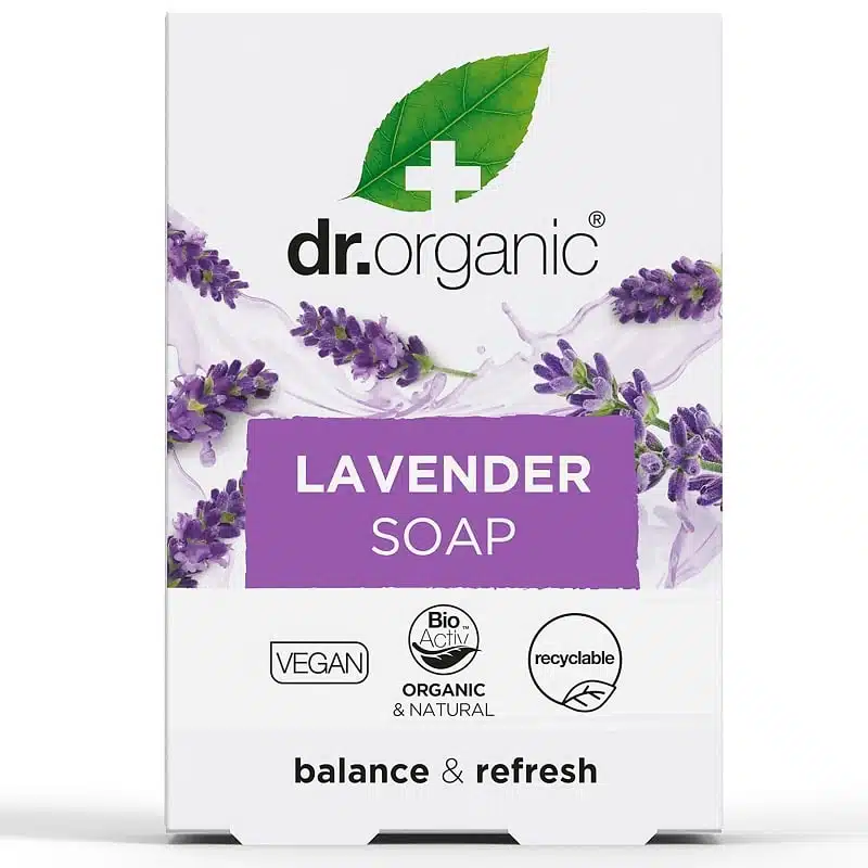 Dr. Organic bio levendula szappan - 100g 1 Dr. Organic bio levendula szappan - 100g