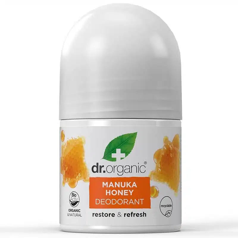 Dr. Organic bio manuka mézes golyós dezodor - 50ml 1 Dr. Organic bio manuka mézes golyós dezodor - 50ml