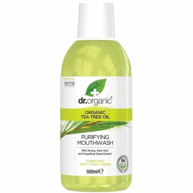Dr. Organic bio teafa szájvíz - 500ml 1 Dr. Organic bio teafa szájvíz - 500ml