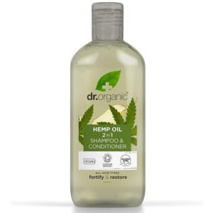 Dr. Organic kendermagolaj 2 az 1-ben sampon és hajkondícionáló - 265ml