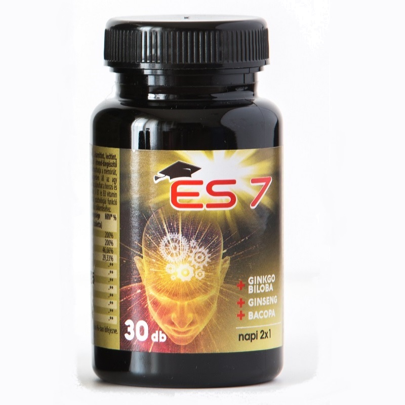 ES7 Agyserkentő tabletta - 30db 1 ES7 Agyserkentő tabletta - 30db