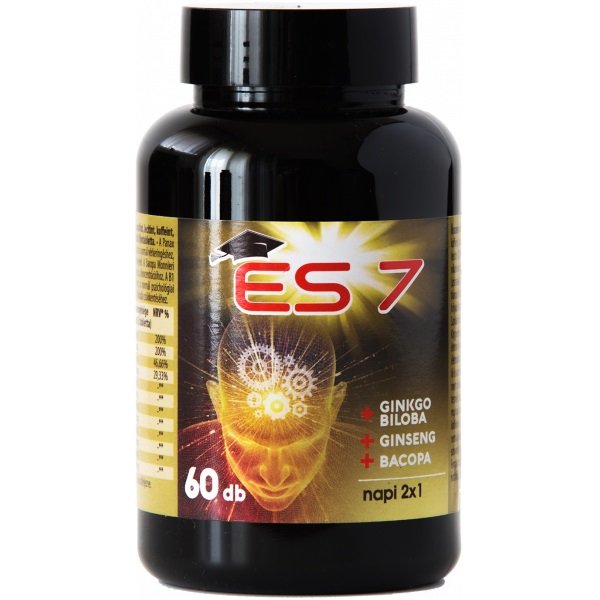 ES7 Agyserkentő tabletta - 60db 1 ES7 Agyserkentő tabletta - 60db