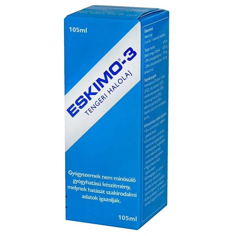 Eskimo Omega-3 halolaj - 105 ml 1 Eskimo Omega-3 halolaj - 105 ml
