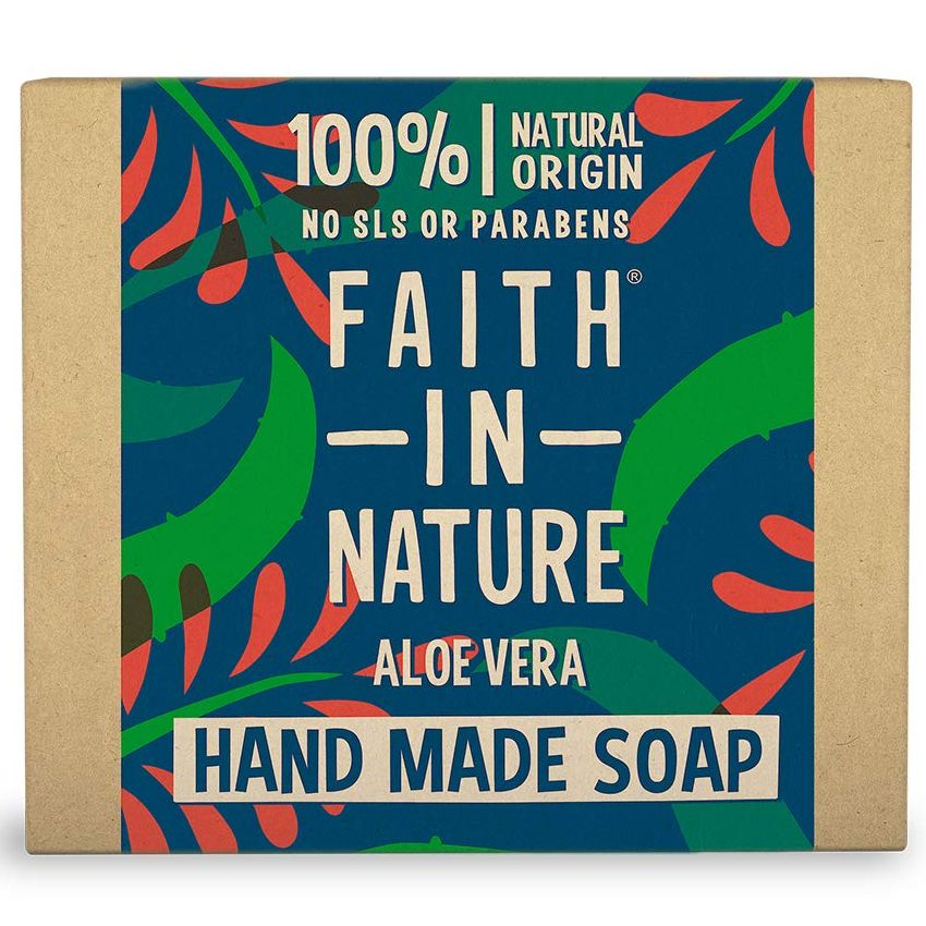 Faith in Nature Aloe Vera szappan - 100g 1 Faith in Nature Aloe Vera szappan - 100g