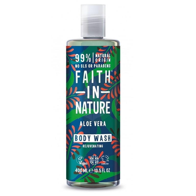 Faith in Nature Aloe Vera tusfürdő - 400ml 1 Faith in Nature Aloe Vera tusfürdő - 400ml
