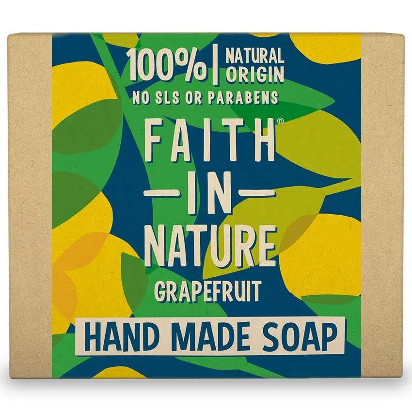 Faith in Nature Grapefruit szappan - 100g 1 Faith in Nature Grapefruit szappan - 100g