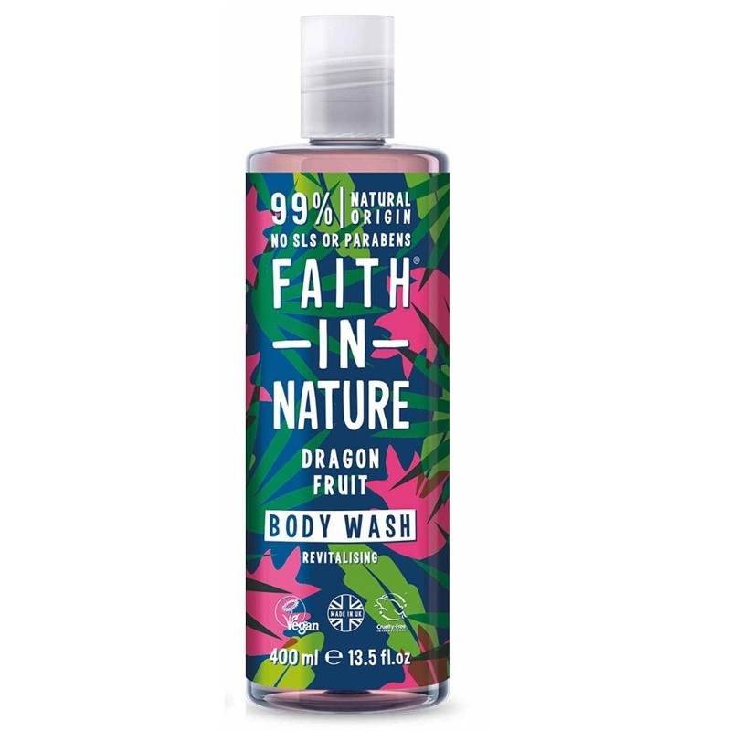 Faith in Nature Sárkánygyümölcs tusfürdő - 400ml 1 Faith in Nature Sárkánygyümölcs tusfürdő - 400ml