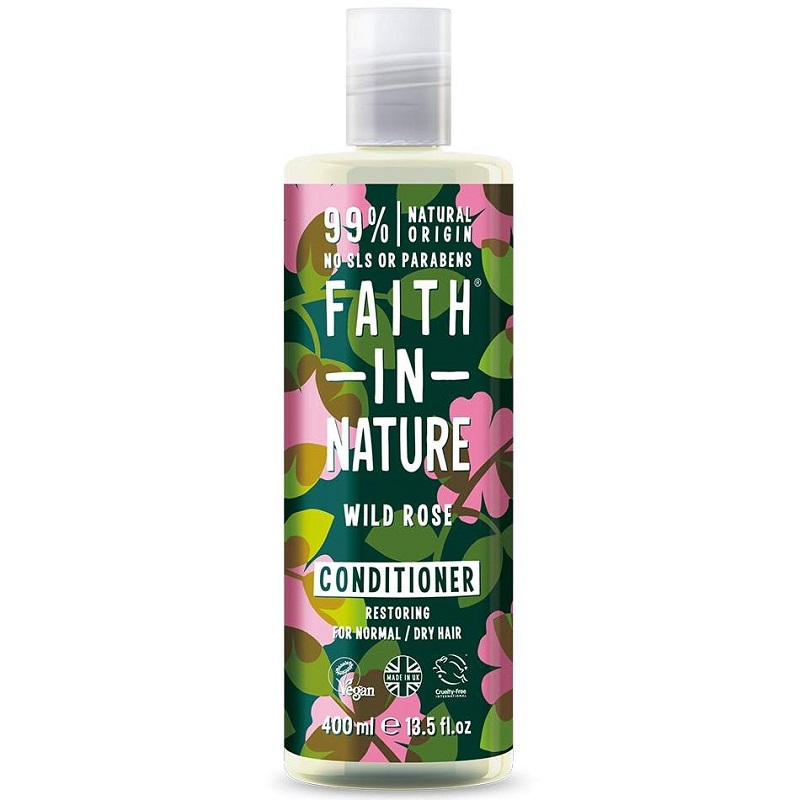 Faith in Nature Vadrózsa hajkondícionáló - 400ml 1 Faith in Nature Vadrózsa hajkondícionáló - 400ml