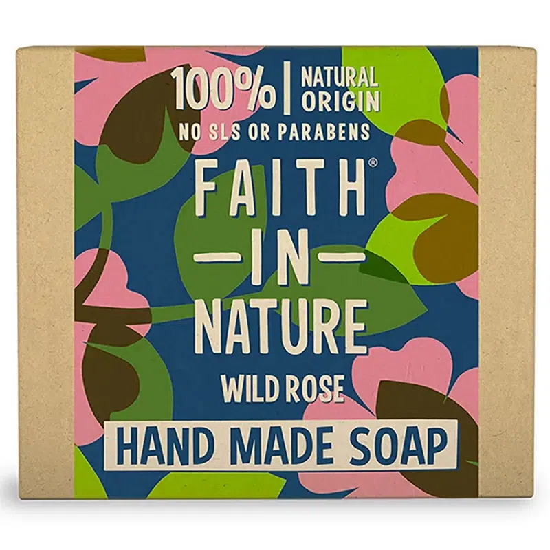 Faith in Nature Vadrózsa szappan - 100g 1 Faith in Nature Vadrózsa szappan - 100g