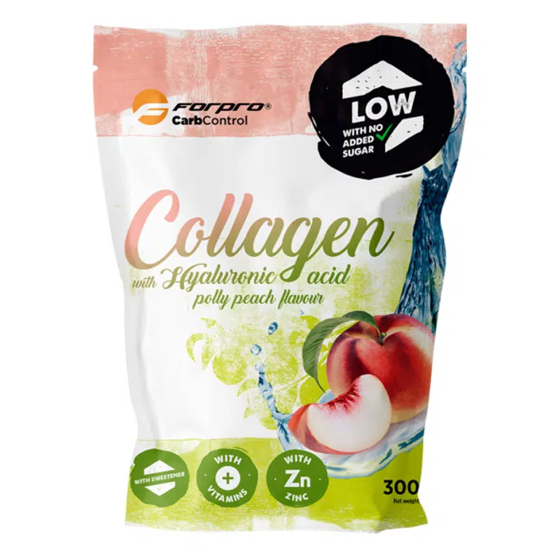 Forpro Low Carb Collagen Hyaluronsavval-Barack - 300g 1 Forpro Low Carb Collagen Hyaluronsavval-Barack - 300g