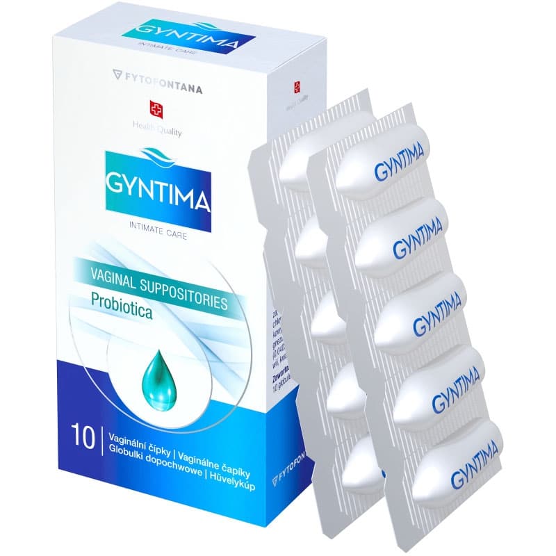 Gyntima Hüvelykúp Probiotica - 10db 1 Gyntima Hüvelykúp Probiotica - 10db