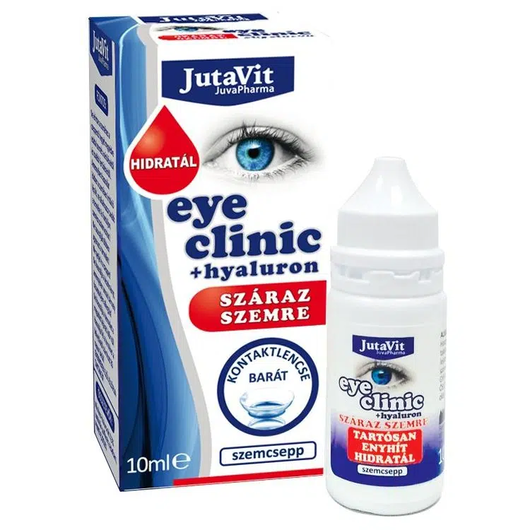 JutaVit Eye Clinic száraz szemre szemcsepp - 10 ml 1 JutaVit Eye Clinic száraz szemre szemcsepp - 10 ml