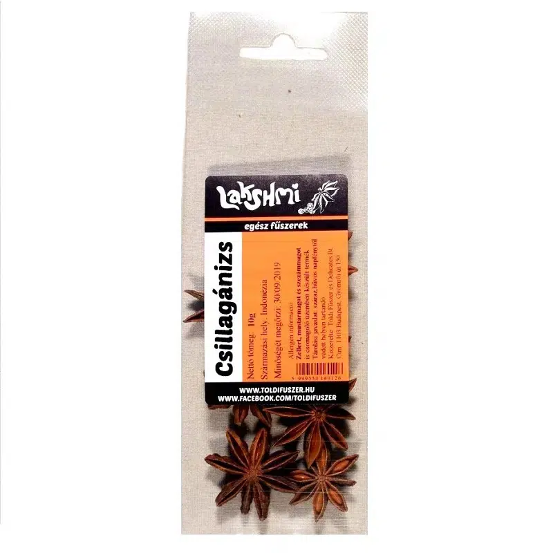 Lakshmy Csillagánizs egész - 10g 1 Lakshmy Csillagánizs egész - 10g