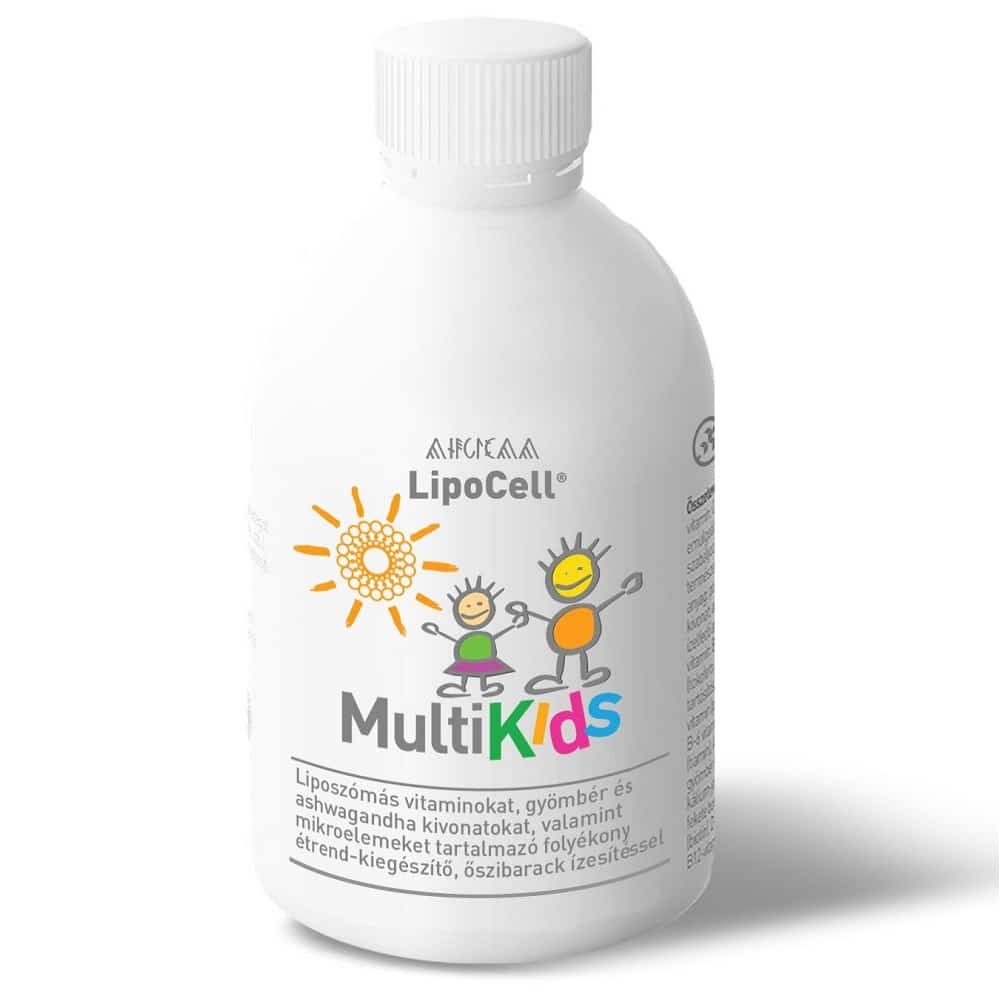 LipoCell MultiKIDS liposzómás ital - 250ml 1 LipoCell MultiKIDS liposzómás ital - 250ml
