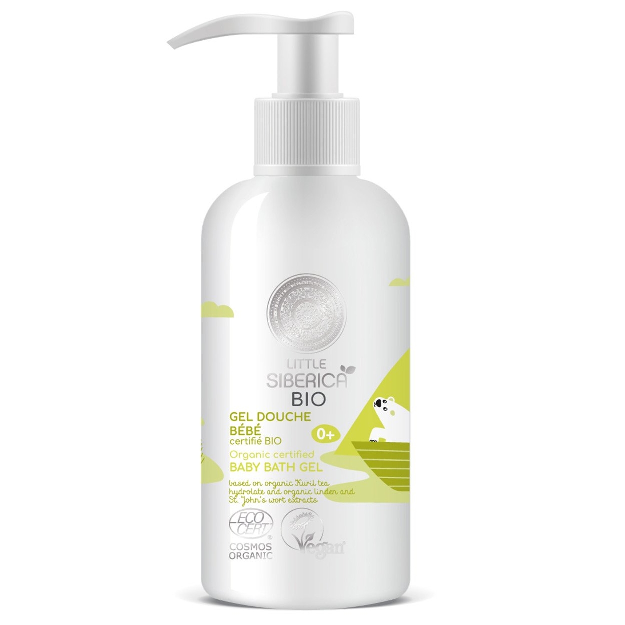 Little Siberica Baba habfürdő gél babák számára - 250ml 1 Little Siberica Baba habfürdő gél babák számára - 250ml