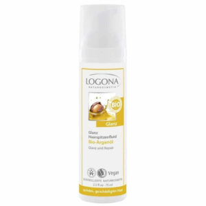 Logona hajvégápoló folyadék bio argánolajjal, törékeny, sérült hajra - 75ml
