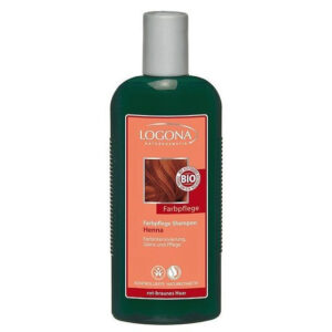 Logona színmegőrző sampon henna vörös és barna hajra - 250ml