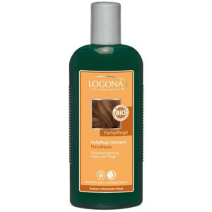 Logona színmegőrző sampon mogyoró barna fekete hajra - 250ml